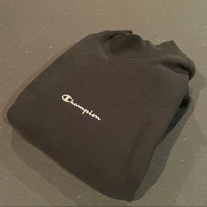 champion mock neck sweatshirt